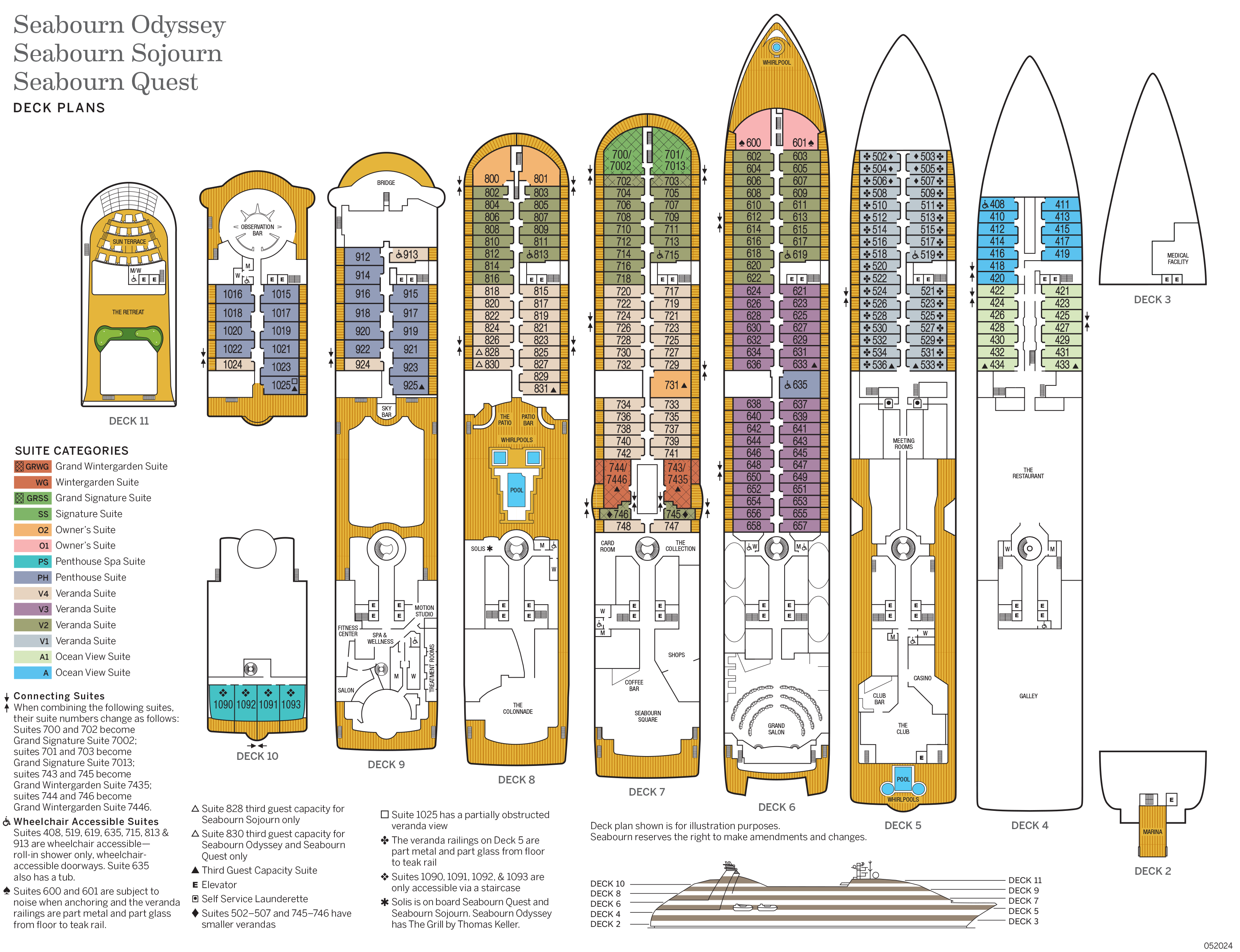 Sojourn Deck Plans