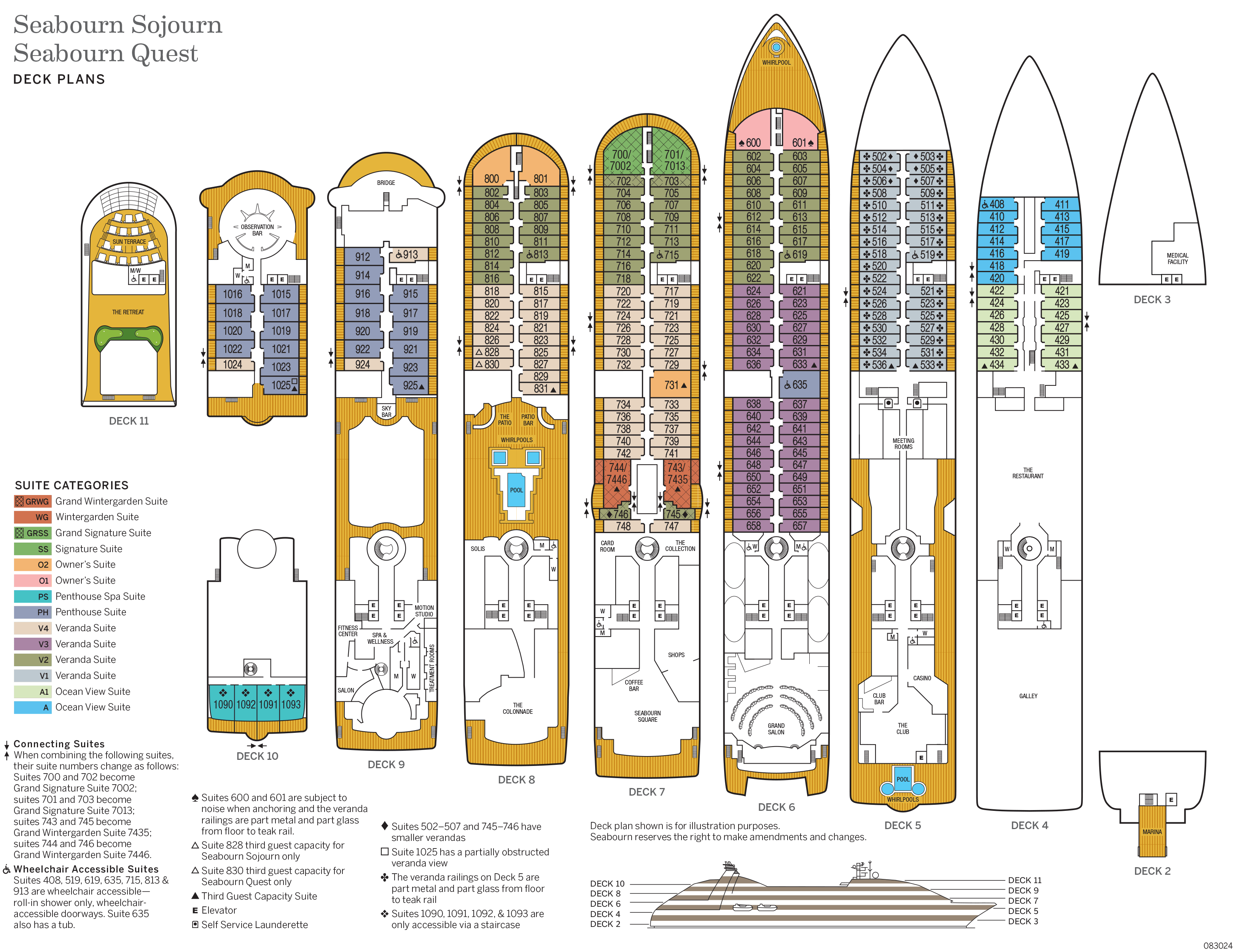 Quest Deck Plans