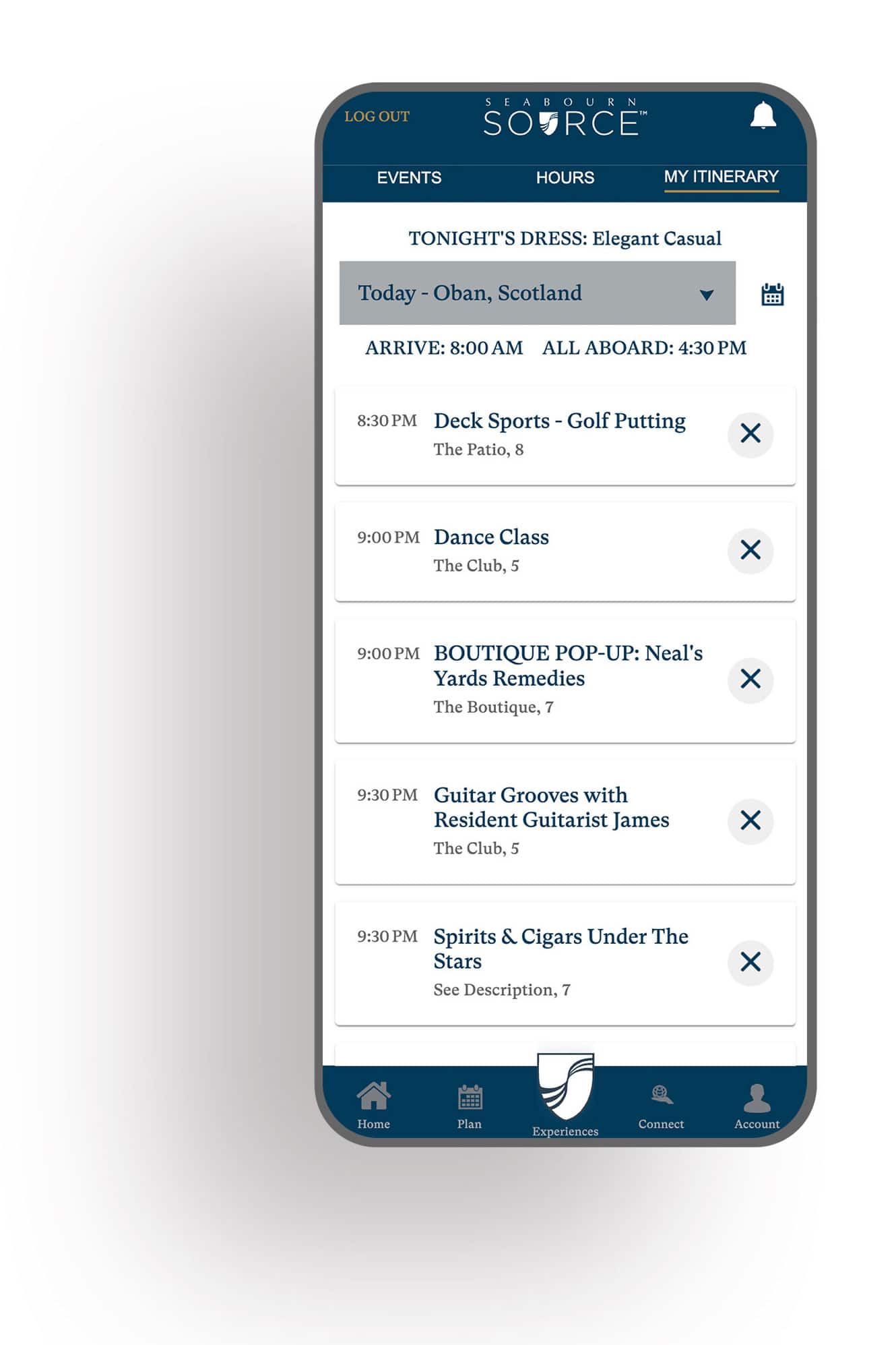 Seabourn Source App